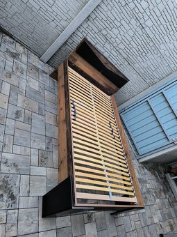 Prodám postel + Matrací 120cm x 200cm - 7