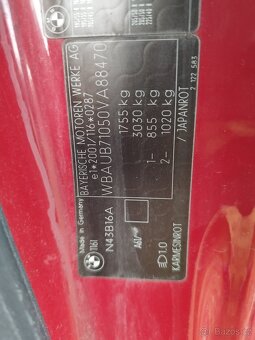 Bmw 1 / E81 90kw coupe Japanrot ,rok 2008 - 7