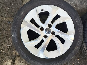 16"letní alu sada 4x100 origo Opel Corsa E Adam 195/55 Cont - 7