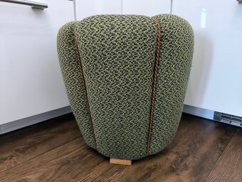 Art Deco taburet "Tulipán" - Jindřich Halabala č.2 - 7