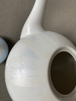 Rosenthal Čajová porcelánová konvice Velvet Blue - 7