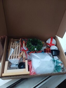 Velká vánoční sada do domečku se světýlkem - 7