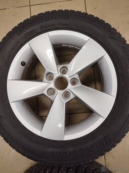 SADA ZIMNÍCH KOMPLETU AL. 5,5 J x 15 ET 40 na Š.FABIA IV - 7
