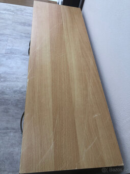 Komoda Skříňka kombinace police+šuplíky. Světlé dřevo lamino - 7