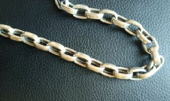 stříbrný přívěsek s řetízkem zlí klaun - 7