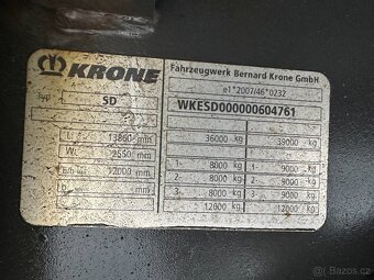 KRONE - LOW DECK - BPW - ZVEDAČKA - VRATA - 7