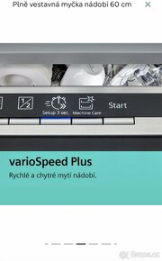 Nová vestavná myčka SIEMENS SN63HX15VE - Nový model - 7