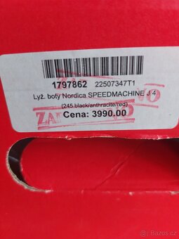 Lyžáky Nordica Speedmachine J4 24,5 - 7
