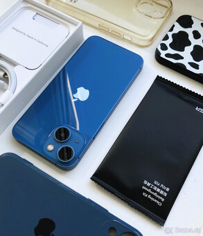 Prodám: Apple Iphone 13 mini 128GB BLUE _ 100% baterie - 7