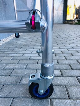 Pojízdné hliníkové lešení. FS 75 z Nádstavbou - 7