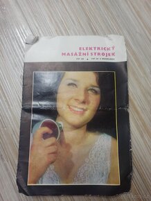 Elektrický masážní strojek, 1971 - 7