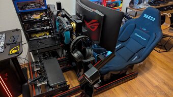 Zavodny simulator - Fanatec, Heusinkveld, Sparco, SimXPro - 7