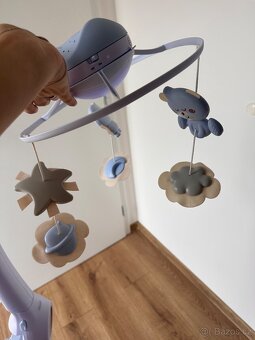 Kolotoč nad postýlku modrý - 7