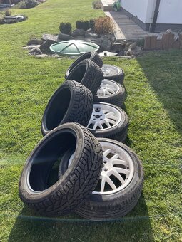 Prodám letní a zimní sadu pneu 215/45/R17 - 7