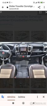 Obytný automobil, Fiat Ducato, 3,0 , GLOBE TRAVEVELLER - 7