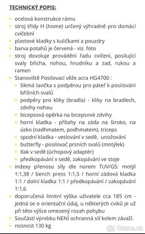 Posilovací věž ACRA HG4700 - 7