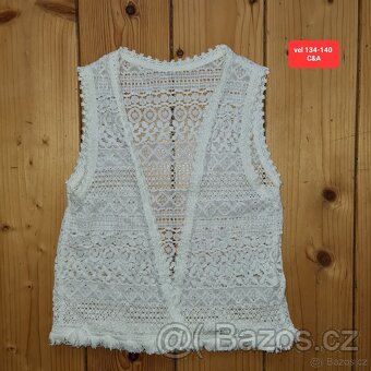 Vel 134-140 sety,mikiny,trička,leginy - 7