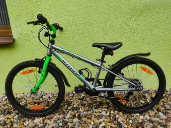 Značkové dětské kolo Author 20" (stříbrná/zelená) - 7