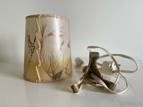 Vintážní celomosazná stolní lampa z Nemecka - 7