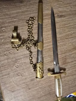 Krasny stary vojensky kordik - 7