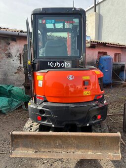 Kubota KX037 , 352 Mth , plná výbyva+ lžíce, TOP stav, - 7
