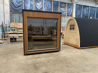 Sauna Marivox, venkovní finská sauna, zahradní sauna - 7