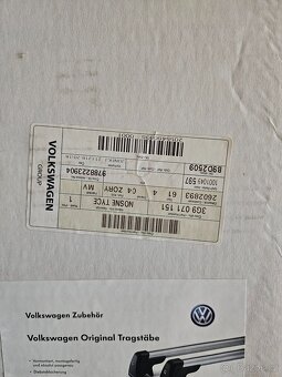 Střešní nosníky originál Volkswagen Passat - 7