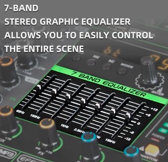 Mixážní pult Depusheng PA-8 DSP 256 - 7