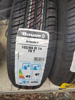 Prodám nové letní pneu 165/65/14 Barum Brillantis 2 - 7