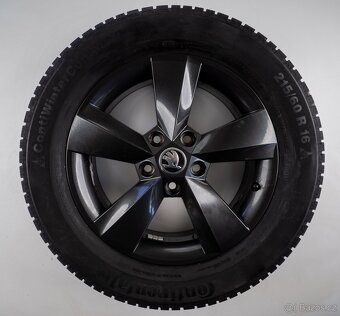 Škoda Karoq - Originání 16" alu kola - Zimní pneu - 7