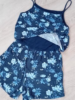 DÍVČÍ LETNÍ KRAŤASOVÉ ŠATY - vel.146/152 /zn.H&M - 7