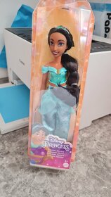 Panenky Mattel: Elsa, Ariel, Locika, Růženka, Jasmina, Sněhu - 7