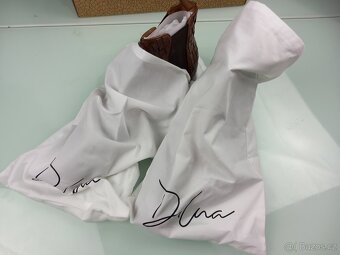 Chelsea Sussex Kožené proplétané kotníkovky - 7