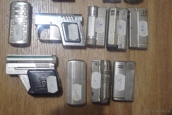 Prodej sbírky starých benzínových zapalovačů č. 2. - 7