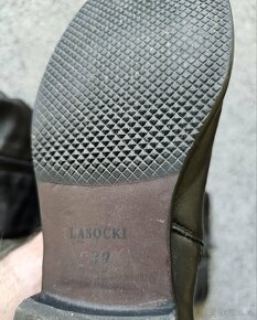 Kozačky Lasocki vel.39,Polokozačky Gabor 5 1/2,Derma pero - 7