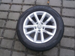 LETNÍ ALU KOLA 5 X 112 VW ORIGINÁL 215 60 16 - 7
