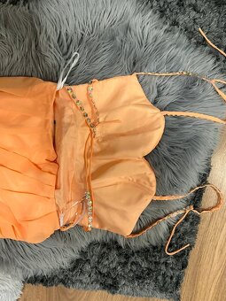 SPOLEČENSKÉ SEXY ŠATY S MALOU VLEČKOU vel.34/36 - 7