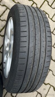 Alu kola Ford, 5x108, R16, ET50, letní pneu - 7