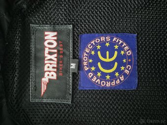 Kožená bunda na motorku a kevlarové rukavice - 7