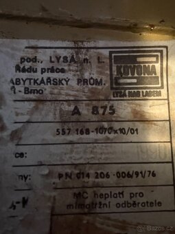 Ohnivzdorná trezorová skříň Kovona A 875 - 7