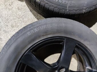 Alu kola 5x114.3, 7Jx17, ET 48 + pneu 225/65R17 - 7