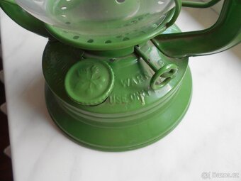 Stará petrolejka, značeno Meva, Made in Czechoslovakia - 7