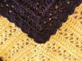 ručně háčkovaný šátek - 7