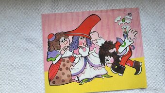 Dřevěné kostky – Runcajs a Manka – 20 ks - 7