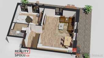 Prodej, byty/2+kk, 54.5 m2, Československé armády, Michálkov - 7