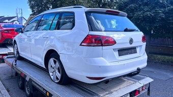 Vůz na náhradní díly VW Golf 7 kombi 2014 CLHA PYS LC9A - 7
