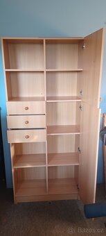 Psací stůl + skříň - 7