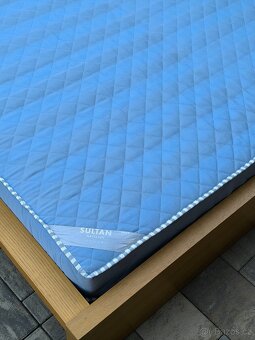 Prodám manželskou postel + Matrací 160cm x 200cm - 7