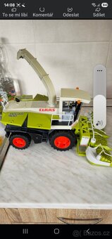 Bruder kombajn john deere a řezačka class 900 jaguar - 7