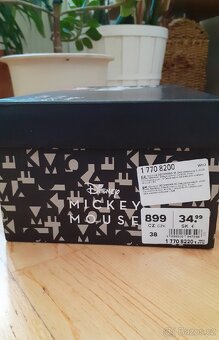 Béžové tenisky Disney nové - 7